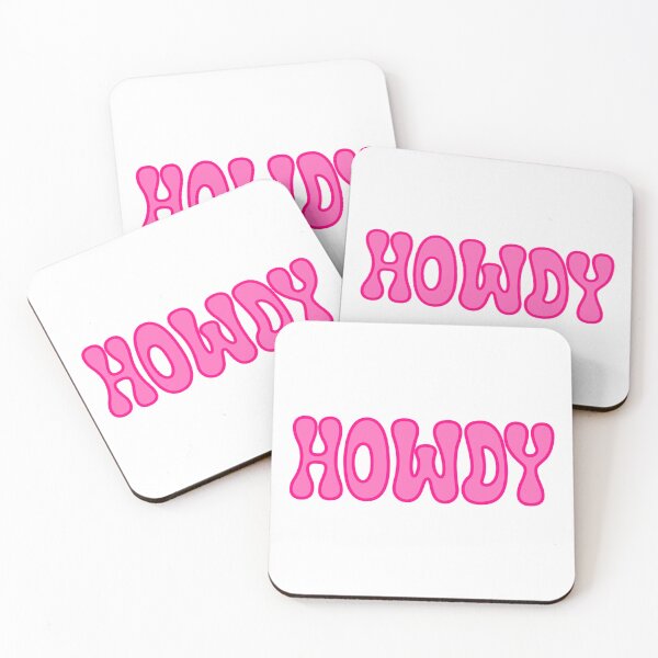 Item preview, Howdy - pink  designed and sold by mayceet.