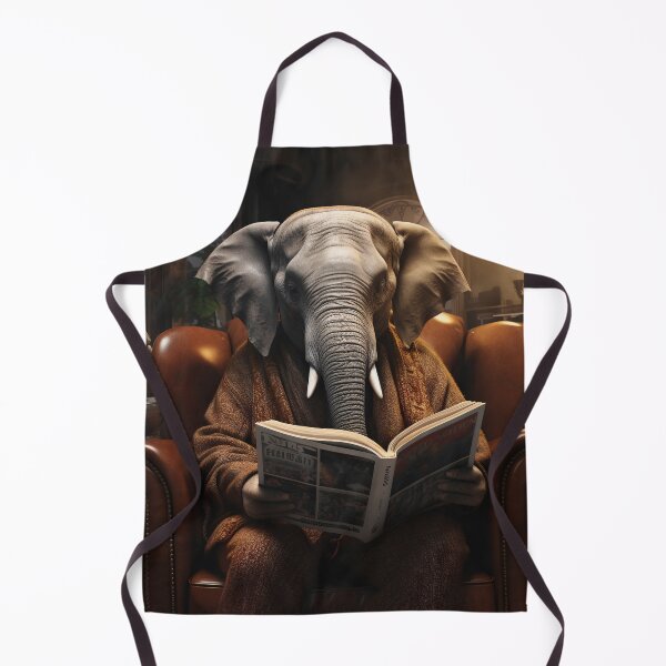 Item preview, The Wise Pachyderm: Elephant's book reader designed and sold by Brendon987.