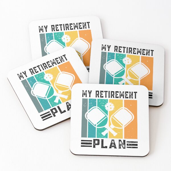 Item preview, Pickleball Retirement Plan designed and sold by ArtMeetsPizza.