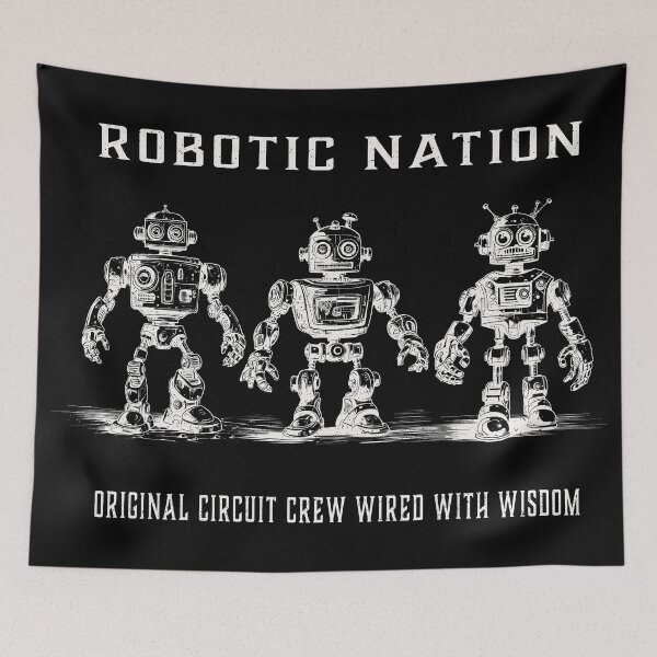 Item preview, Robotic Nation 8 designed and sold by SteadyRolling.