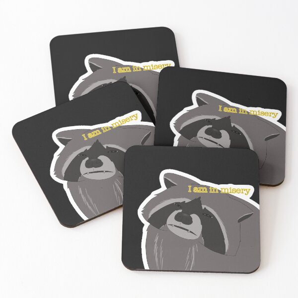 Item preview, Mapache del sufrimiento designed and sold by MakHicks.