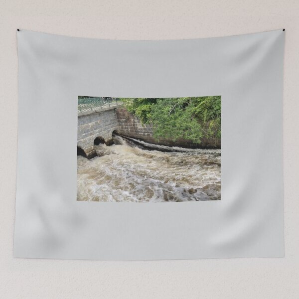 Item preview, Stone Bridge Over Flooding River  designed and sold by Amanda1775.