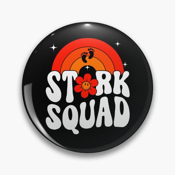 Artikelvorschau, Stork Squad Labor & Delivery Nurse Grooviges L&D-Krankenschwester-T-Shirt entworfen und verkauft von KGN CREATIVITY.