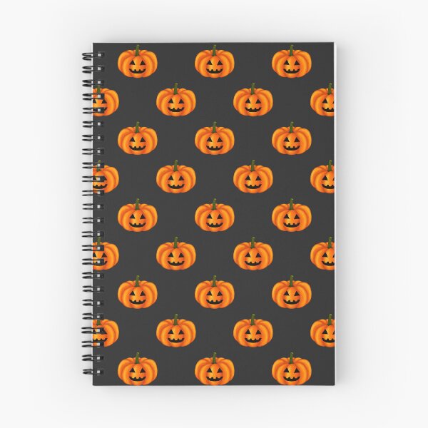 Item preview, Scary Pumpkin Frenzy pattern, Grey Background designed and sold by KassyArts.
