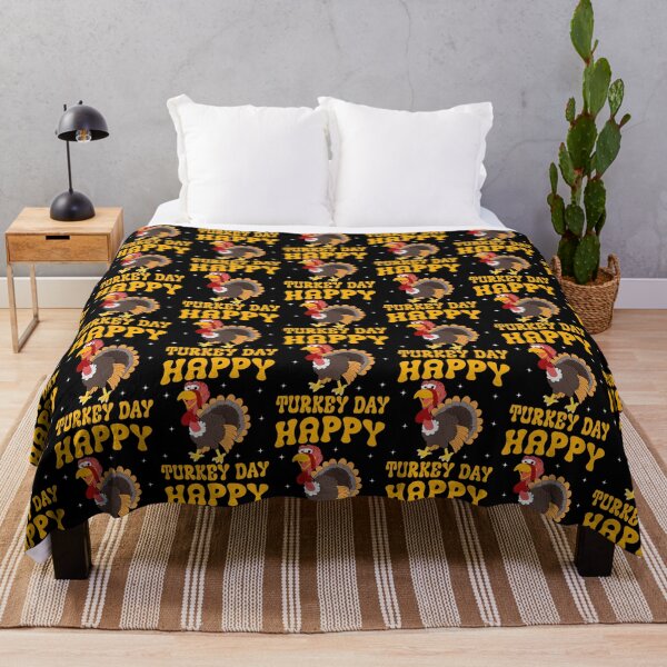 Item preview, Happy Turkey Day Cute Thanksgiving Fall Autumn Holiday T-shirt designed and sold by KGN CREATIVITY.