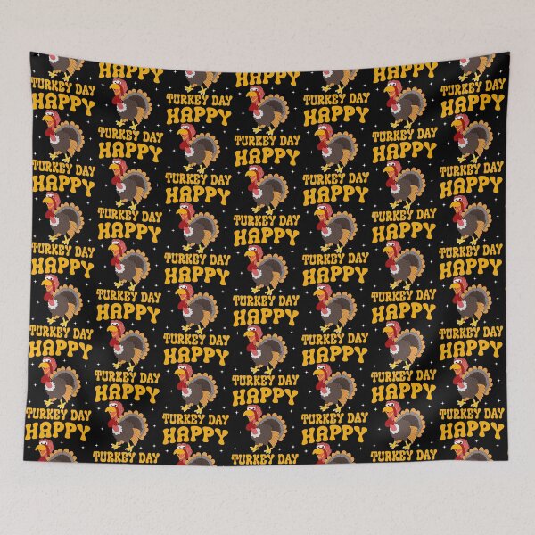 Item preview, Happy Turkey Day Cute Thanksgiving Fall Autumn Holiday T-shirt designed and sold by KGN  CREATIVITY.