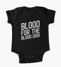 Blood for the Blood God Tabletop Wargaming Short Sleeve Baby One-Piece