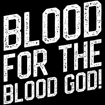 Artwork thumbnail, Blood for the Blood God Tabletop Wargaming by pixeptional