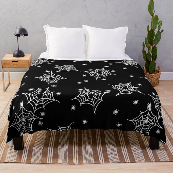 Item preview, halloween spiderweb cobweb black white designed and sold by Gossip Rag.