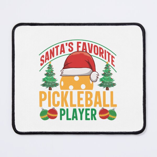 Item preview, Pickleball Christmas Santa's Favorite Player designed and sold by ArtMeetsPizza.