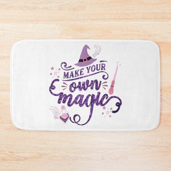 Item preview, Make your own magic - purple designed and sold by TheQuoteCo.