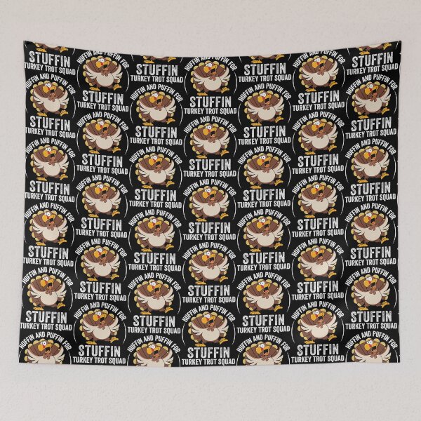 Item preview, Huffin And Puffin For Stuffin Turkey Trot Squad Thanksgiving T-shirt designed and sold by KGN  CREATIVITY.