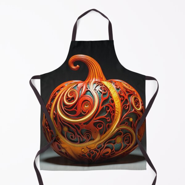 Item preview, Linecut cyber psychedelic holiday pumpkin designed and sold by dcrc.