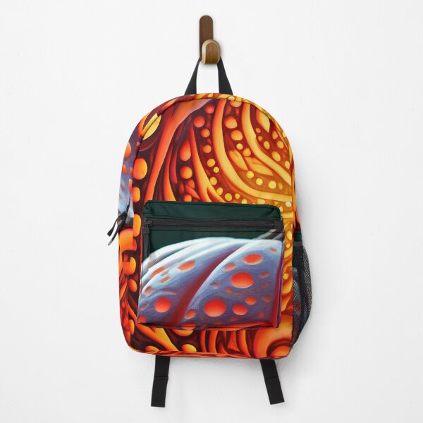 Item preview, linecut cyber psychedelic holiday pumpkin designed and sold by dcrc.