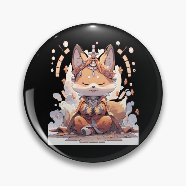 Item preview, egyptian monk fox designed and sold by DuvalAubr.