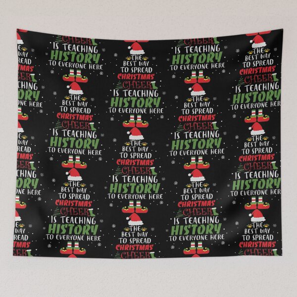Item preview, History Teacher Christmas Cheer designed and sold by ArtMeetsPizza.