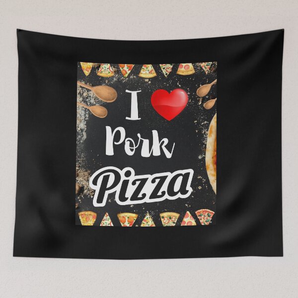 Item preview,  I love pork pizza designed and sold by studio468.
