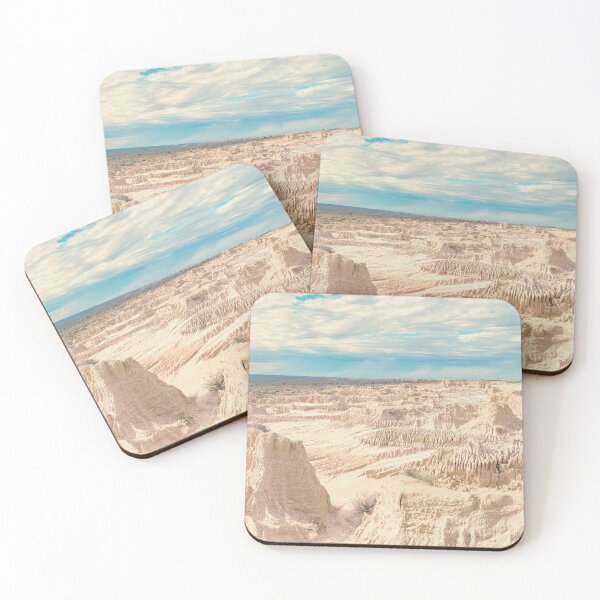 Item preview, White sand dry lake scenery of Lake Mungo designed and sold by Mirth and Magic.
