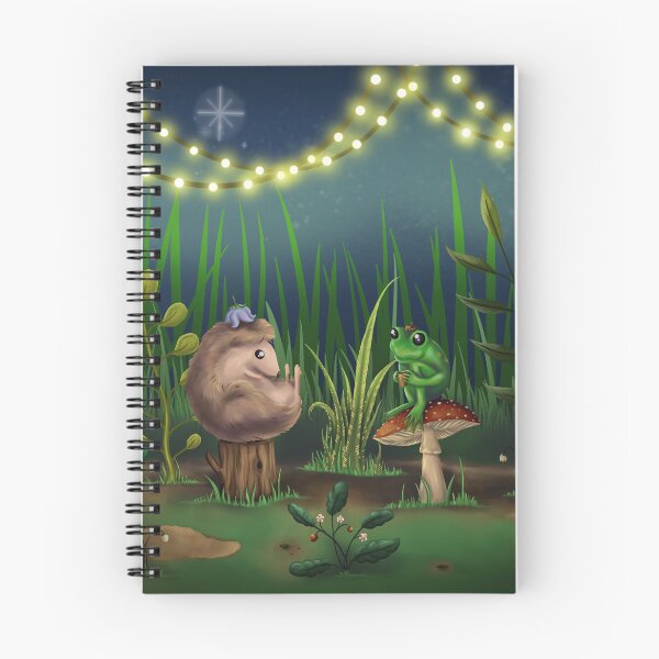 Artikelvorschau, Igel und Frosch entworfen und verkauft von derangedstudent.