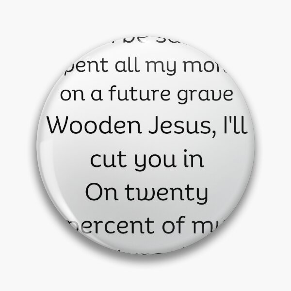 Item preview, Temple Of The Dog Wooden Jesus  designed and sold by ScreamDesigns01.