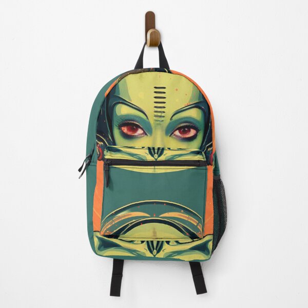 Item preview, Cyber Alien Retro Babe designed and sold by DigitalityArt.