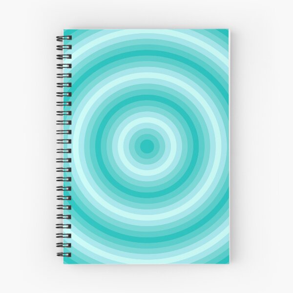 Artikelvorschau, Aqua Gradient |  Teal Circle | Turquoise bubble | Sky Spiral  entworfen und verkauft von KittenCase.