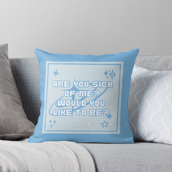 Item preview, TV Girl Lovers Rock y2k blue emo sticker lyrics designed and sold by bubbleiel.
