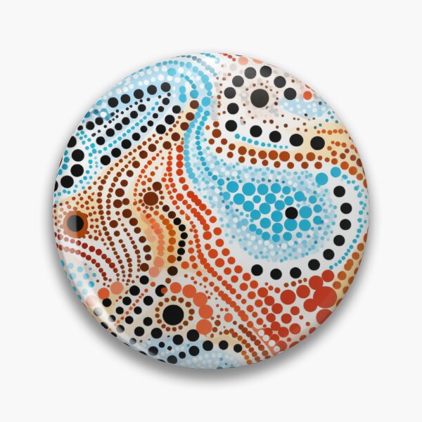 Item preview, Aboriginal Dot Art Pattern Lively designed and sold by Nicholas Panek.