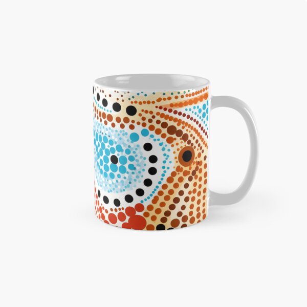 Aperçu de l'œuvre Motif aborigène Dot Art animé créée et vendue par Nicholas Panek.