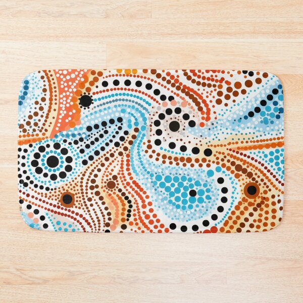 Item preview, Aboriginal Dot Art Pattern Lively designed and sold by Nicholas Panek.