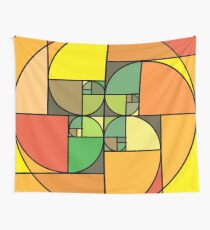 Golden Array of Fall Wall Tapestry