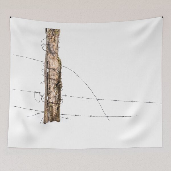 Item preview, Barbed Wire & Cedar Post designed and sold by ShootFirstNYC.
