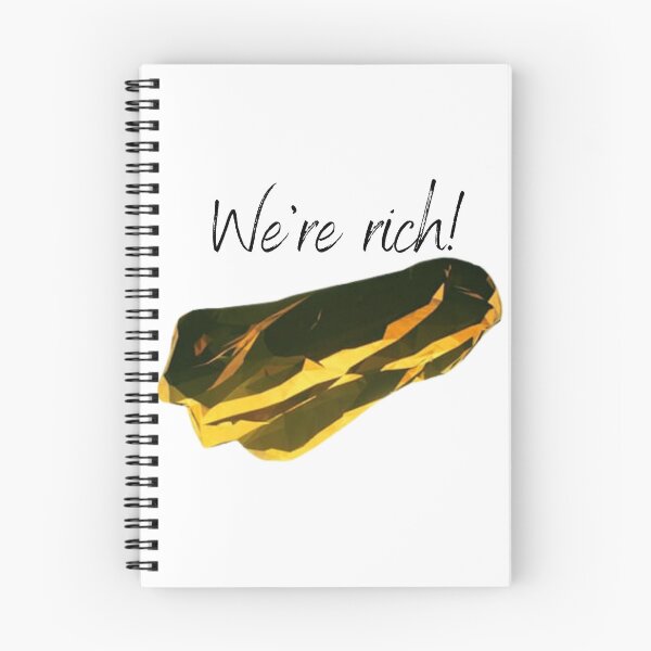Item preview, We're Rich! Deep Rock Galactic Gold Chunk designed and sold by DoubleDownRB.