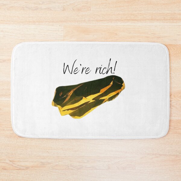 Item preview, We're Rich! Deep Rock Galactic Gold Chunk designed and sold by DoubleDownRB.