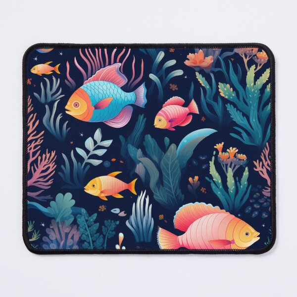 Item preview, Underwater Wonderland Seamless Pattern designed and sold by Nicholas Panek.