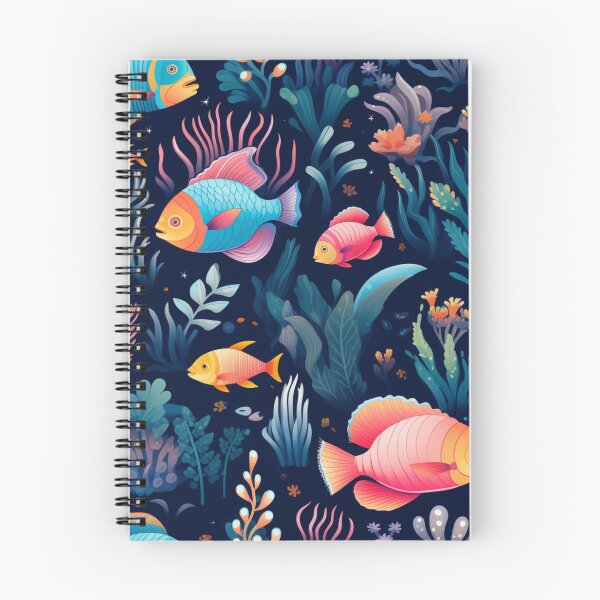 Item preview, Underwater Wonderland Seamless Pattern designed and sold by Nicholas Panek.
