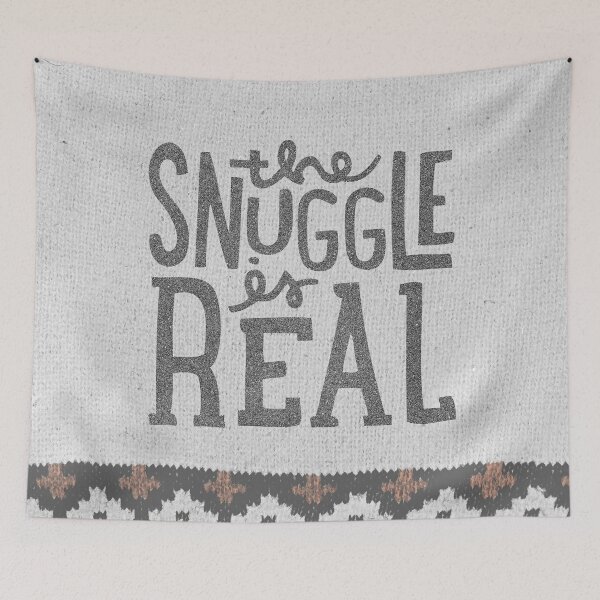 Item preview, The Snuggle is Real designed and sold by cabinsupplyco.