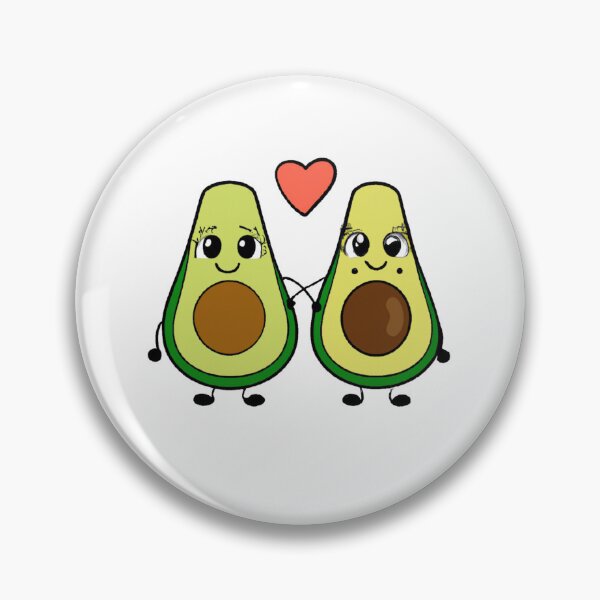 Item preview, Cute Avocado Lovers designed and sold by theredsharp.