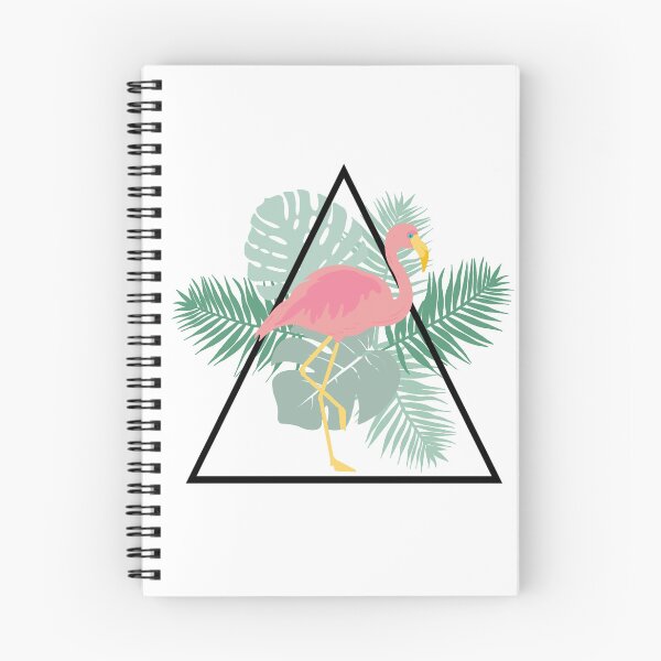 Item preview, Geometric Tropical Flamingo designed and sold by Nicolette Love.
