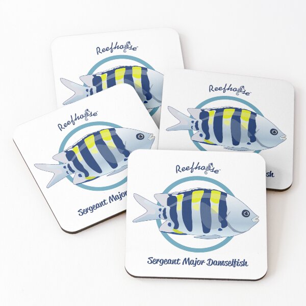 Item preview, Sergeant Major Damselfish designed and sold by KaplanCrypto.