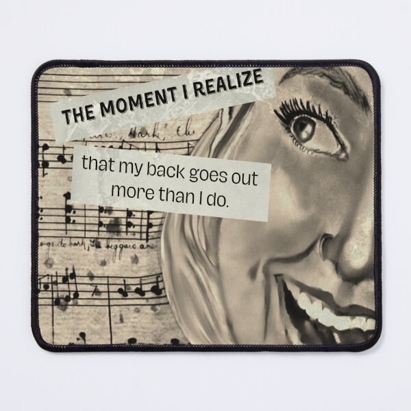 Item preview, I Realize My Back Goes Out More Than I Do designed and sold by gleefulme.