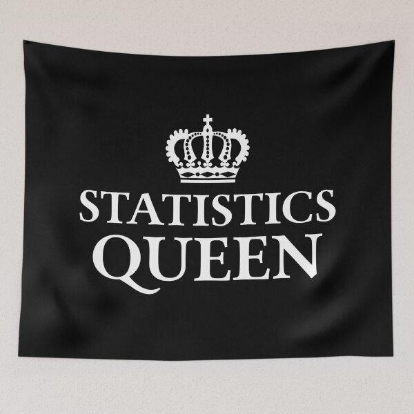 Item preview, Statistics Queen designed and sold by teesaurus.