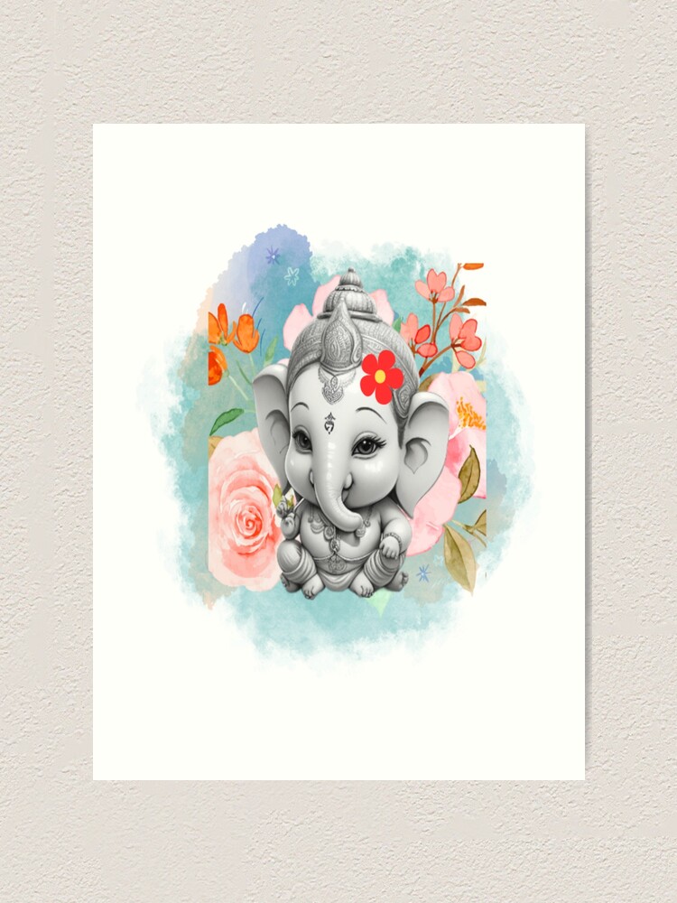 Little Ganesha iPhone Case by Tushar Raval - Fine Art America