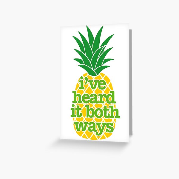 Psych- I've Heard It Both Ways Greeting Card