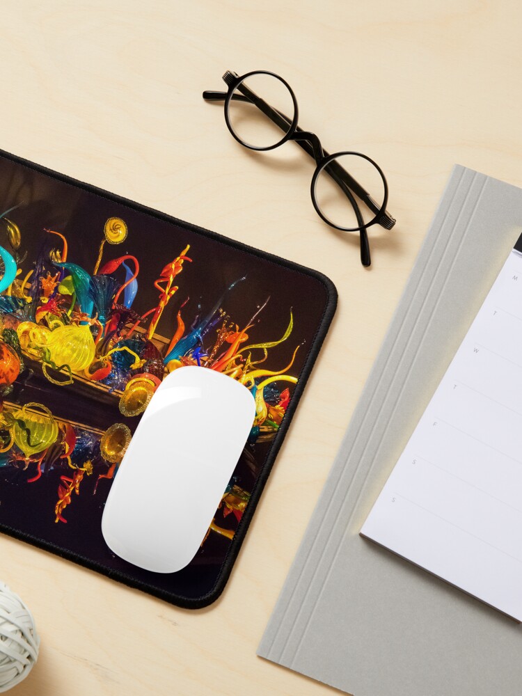 Thumbnail 3 of 5, Mouse Pad, Boat with glass art designed and sold by Alla Gill.