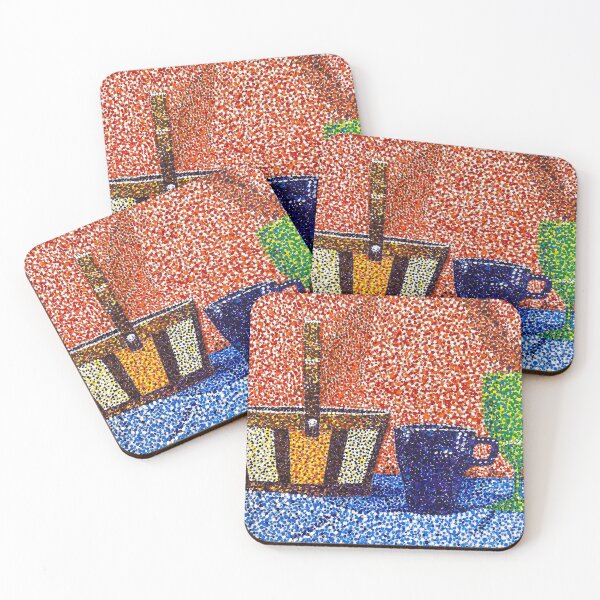 Item preview, Pointillism Still LIfe designed and sold by Masonart44.