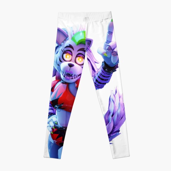 Lolbit-fnaf mundo-pixel arte leggings leggings mulher esportes