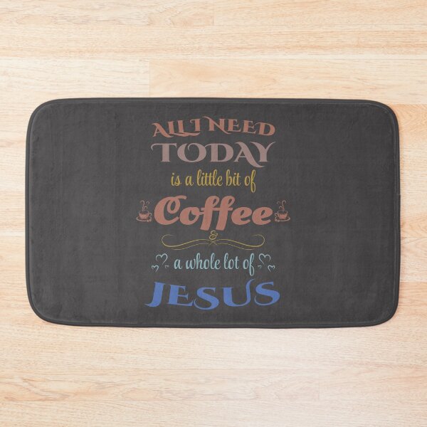 Item preview, All I Need is a Little Coffee and a Whole Lot of Jesus Relaxed designed and sold by Nange and Gabe.
