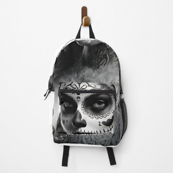 Item preview, Sweet Girl Beautiful Skull tattoo Halloween - T-Shirt designed and sold by PrintyArts.