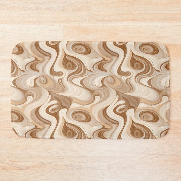 Item preview, Chocolate Whirlpool Pattern #1 Brown Earthy Tones designed and sold by ARTficiallyAnon.